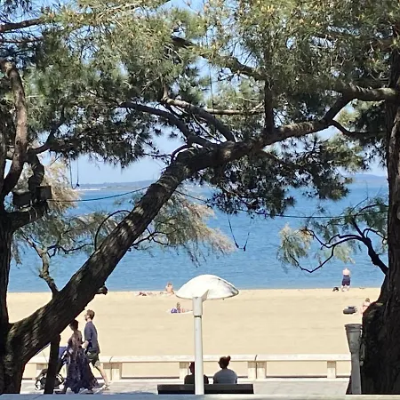 T3 Centre-ville Arcachon, Terrasse, Parking, Wifi - Fr-1-374-71 Apartamento